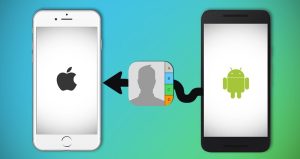 انتقال مخاطبین از اندروید به آیفون