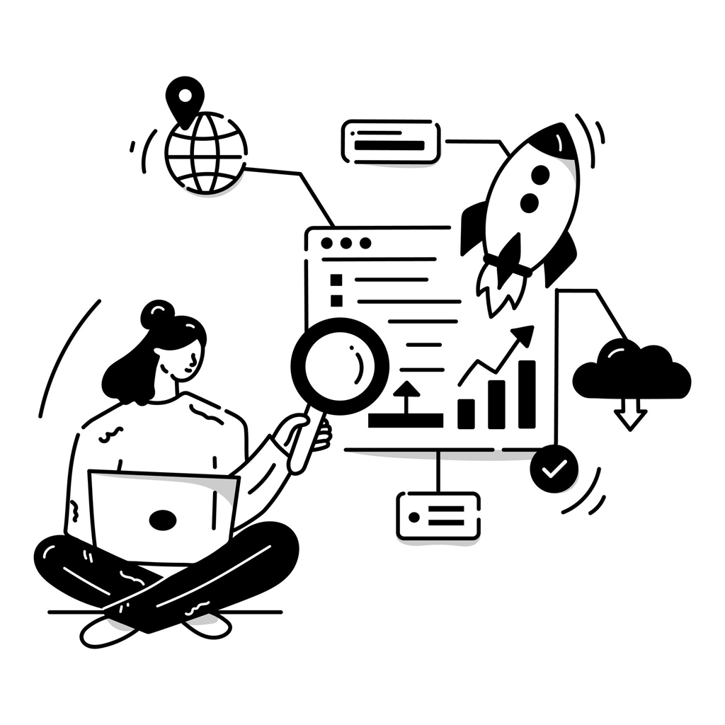 دختر در جست و جو